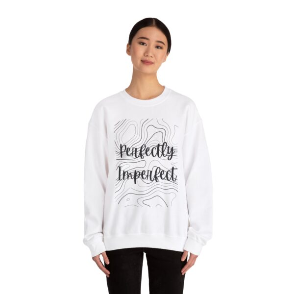 Perfectly Imperfect Crewneck Sweatshirt - Unisex Heavy Blend
