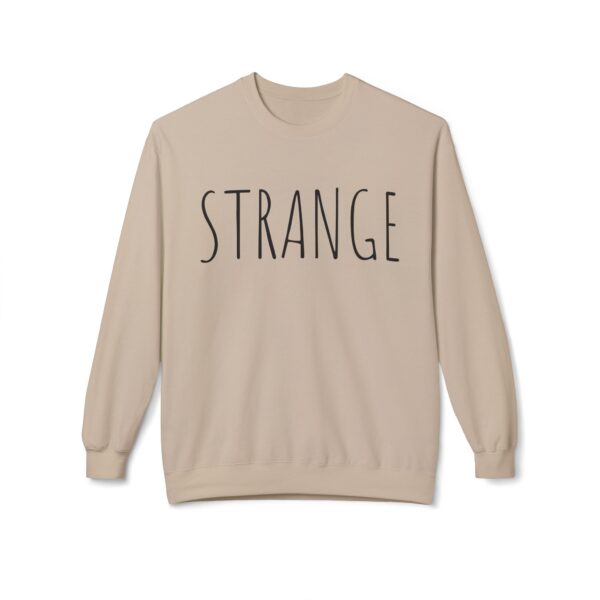Strange & Weird Unisex Crewneck Sweatshirt - Comfortable Fleece for Unique Style