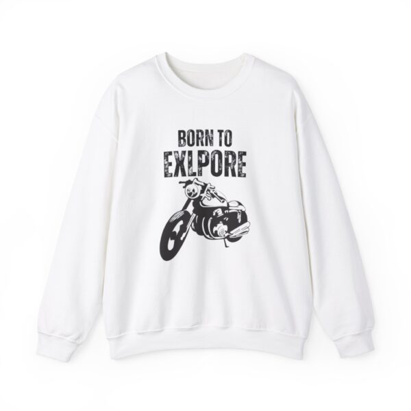 Born to Explore Unisex Heavy Blend™ Crewneck Sweatshirt - Adventure Awaits