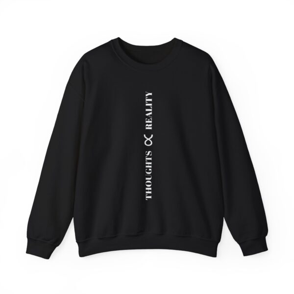 Thoughts & Reality Unisex Crewneck Sweatshirt - Cozy Casual Wear for Self-Expression