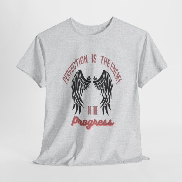 "Perfection Is the Enemy of Progress T-Shirt – Mental Health Awareness Tee, 100% US Cotton"