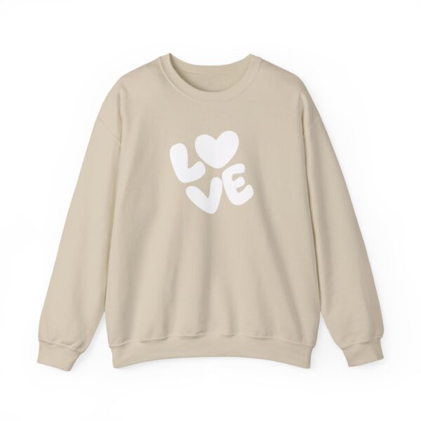 "Valentine's Day Sweatshirt – 'Together, We Are Infinite' Romantic Crewneck for Couples"
