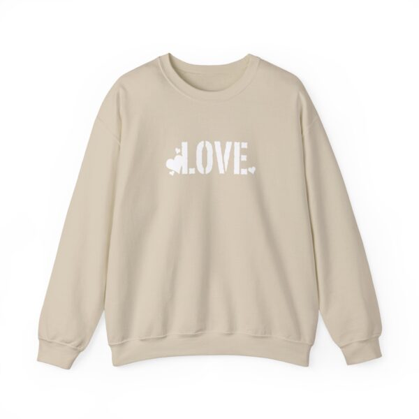 "Valentine's Day Sweatshirt – 'In Your Arms, I Found My Forever Home' Romantic Crewneck"