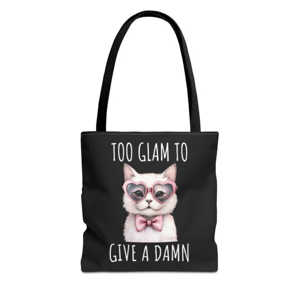 Aesthetic Cute Cat Tote Bag for Women, 100% Polyester, Durable & Reusable, Cotton Handles, Spacious Design, Easy Clean – Perfect for Shopping & Everyday Use